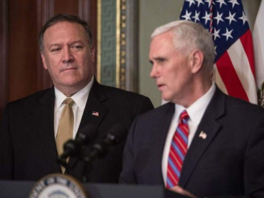 JOH llega a Washington para reunión con Pompeo y Mike Pence por Plan Alianza