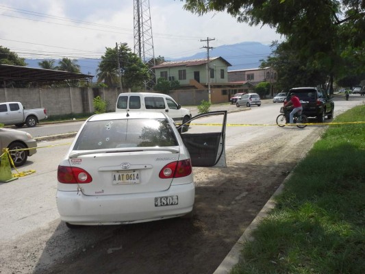Sicarios dejan en estado grave a taxista en San Pedro Sula