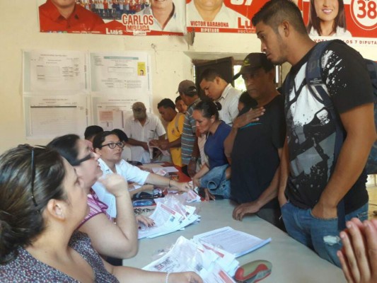 Con normalidad y paz esperan las elecciones en Comayagua