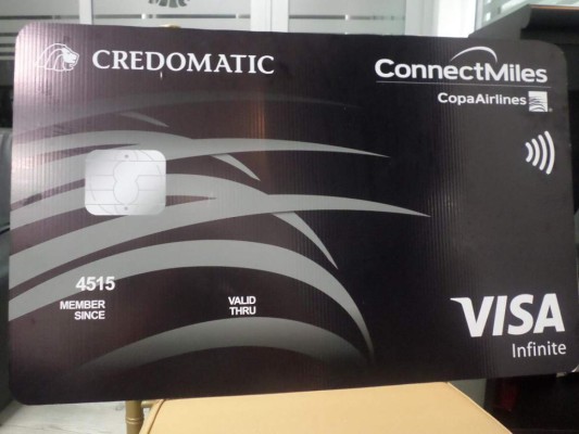 La tarjeta de crédito ConnectMiles de Credomatic se ofrecerá en Centro América y fue emitido en perfiles Platinum e Infinite.