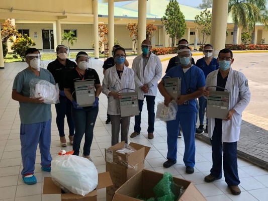 Ventiladores donados serán instalados en hospitales de San Pedro Sula
