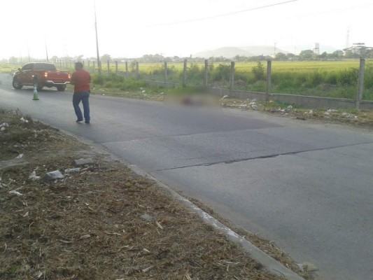 Cinco muertos a orillas de carretera en 48 horas en el norte de Honduras