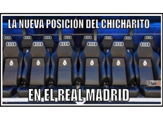 Los memes del fichaje del 'Chicharito' Hernández por el Real Madrid