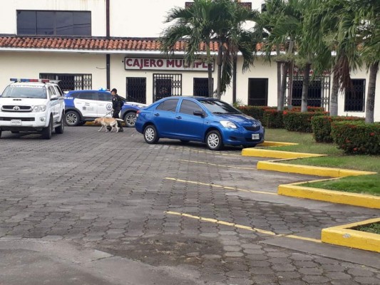 Descartan existencia de bomba en banco de San Pedro Sula