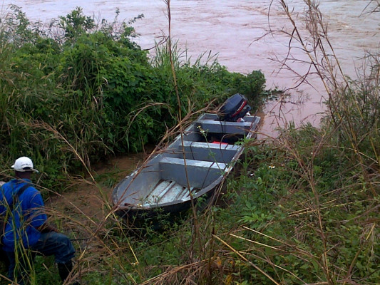 Pérdidas millonarias deja el desbordamiento del río Aguán