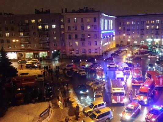 Explosión de bomba en San Petersburgo deja varios heridos