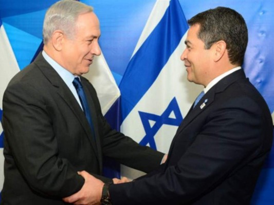 Israel agradece a Honduras por apertura de oficina comercial en Jerusalén