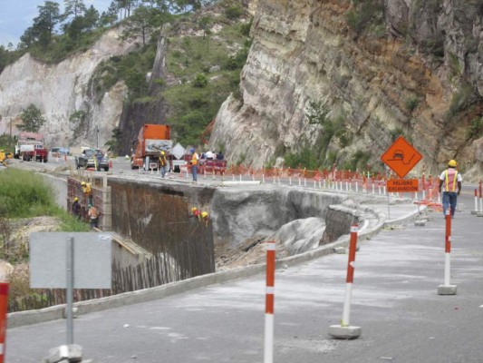 Cerrarán paso vehicular entre Taulabé y Siguatepeque durante 15 días