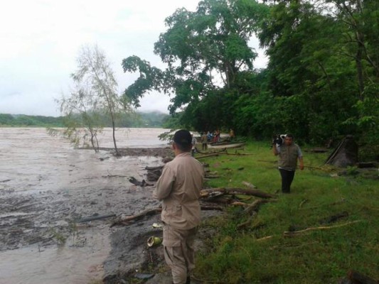 Sigue la alerta amarilla para la ribera del río Ulúa