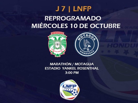 Liga Nacional reprogramó partidos del Torneo Apertura 2018