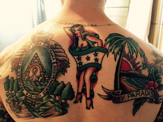 'Mi amor por Honduras vive tatuado en mi piel'