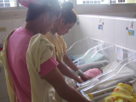 Nacen tres 'Marías' en el Hospital Escuela