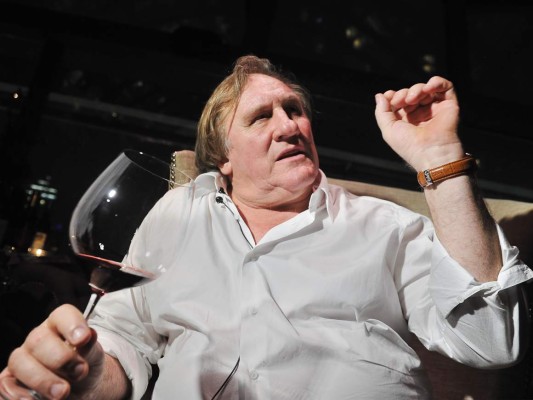 Gérard Depardieu admite que es alcohólico