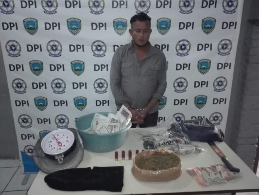 Lo capturan por distribución de drogas en Choluteca