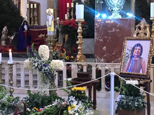 Hilda Hernández es velada en la Basílica Menor de Suyapa