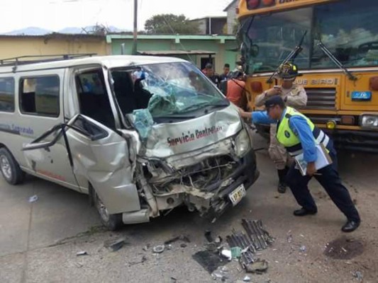 Honduras registra cinco accidentes viales en distintas zonas