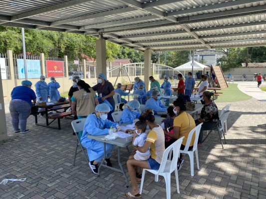 Detectan 80 sospechosos de COVID-19 en Chamelecón tras realizar brigada médica