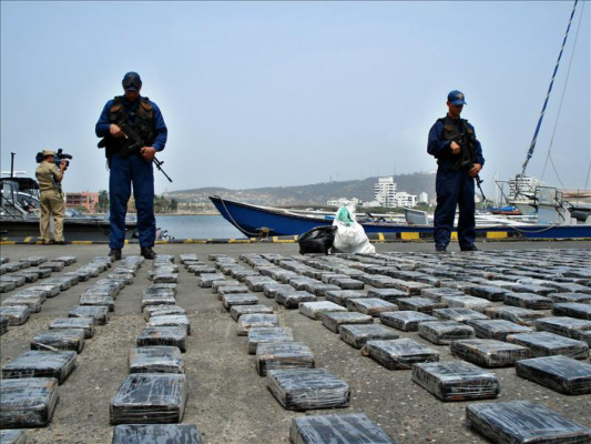 La DEA decomisa 2,5 toneladas de cocaína en operación internacional