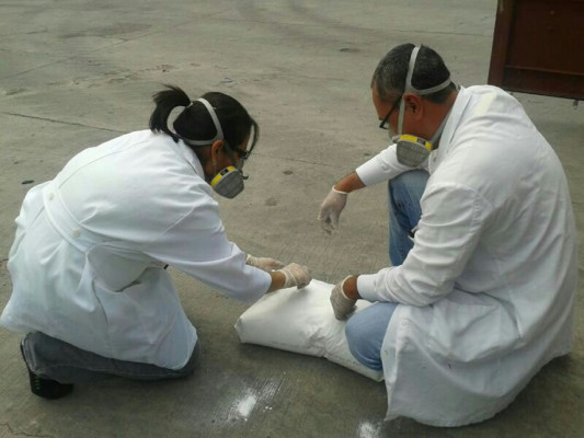 Honduras decomisa químicos para supuesta fabricación de drogas