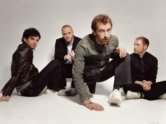Los chicos de Coldplay se hicieron simios