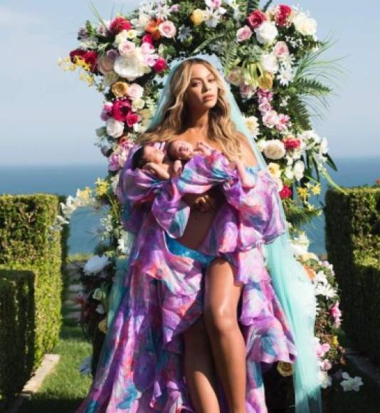 4. Otra presentación de gemelos, en este caso los de Beyoncé, Sir Carter y Rumi, sumaron 10,2 millones.