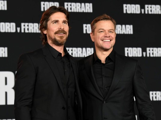 Matt Damon y Christian Bale aprietan el acelerador en 'Ford v Ferrari'