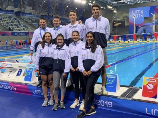 Nadadores hondureños comenzaron participación en los Juegos Panamericanos