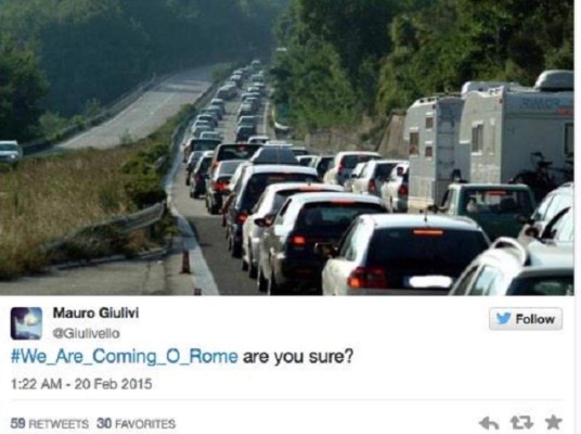 Italianos se burlan de ISIS por amenazas de conquistar Roma