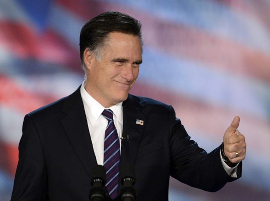 Mitt Romney descarta postularse como candidato para presidencia de EUA