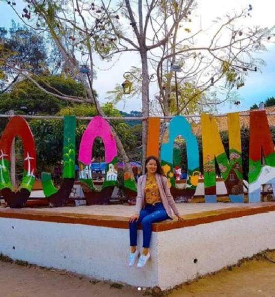 Esta linda estampa fue capturada en Ojojona, Francisco Morazán.