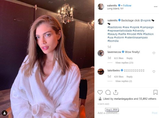 Valentina Sampaio, la primera modelo trans de Victoria's Secret: 'He roto barreras'