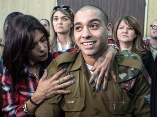 Dan 18 meses de cárcel para soldado israelí que mató a palestino inmovilizado