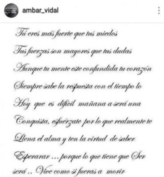 'Vive como si fueras a morir mañana… Sueña como si fueras a vivir por siempre.', le dijo la chica a su pareja antes de ser asesinado.