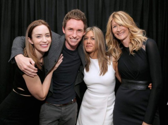 Eddie Redmayne acosó a Jennifer Aniston