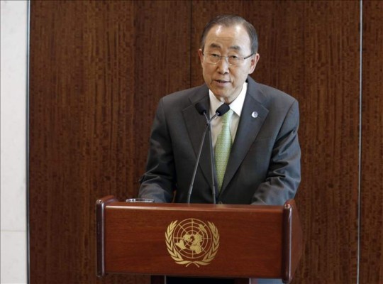 Ban Ki-moon pide una investigación 'exhaustiva' del siniestro del avión en Ucrania