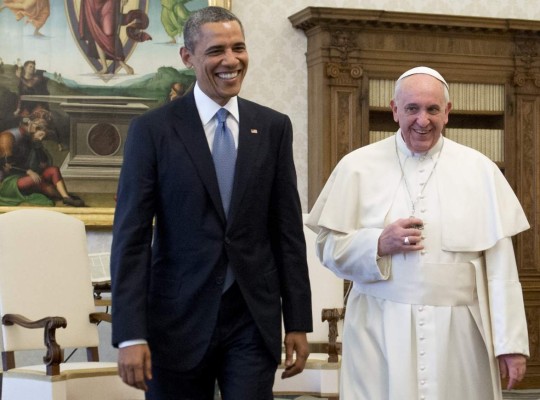 Papa Francisco visitará a Obama el 23 de septiembre