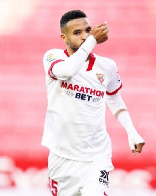 El representante de Youssef En-Nesyri ha aclarado que el delantero internacional marroquí no desea abandonar el Sevilla pese a las ofertas que está recibiendo de clubes potentes de Europa, sobre todo en la Premier League. Foto Facebook Youssef En-Nesyri.