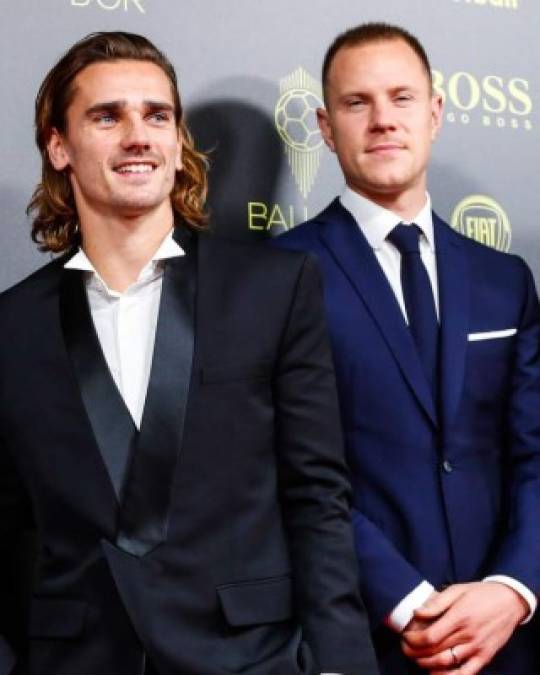 Antoine Griezmann y Marc-André Ter Stegen