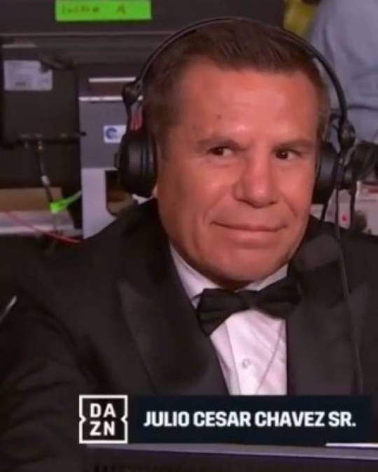 'Ganó claro, fue una decisión clara. Al final estuvo un poco cerrada por que apretó Lomachenko, pero al ucraniano lo vi con miedo', señaló Julio César Chávez en conversación que tuvo con Faitelson.