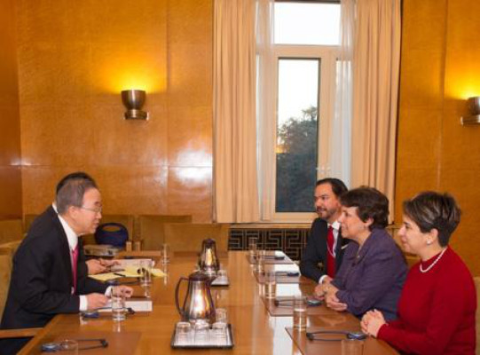 Canciller de Honduras se reúne con Ban Ki-moon