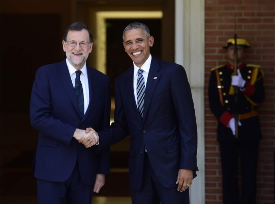 Obama refuerza alianza con una España sin líder