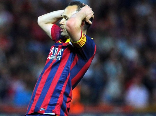 Iniesta: 'Demasiado castigo para nosotros'