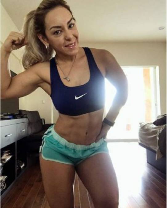 Patty González es una chica fitness y ha participado en varios campeonatos.