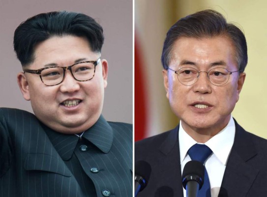 Kim y Moon parten hacia la Zona Desmilitarizada para dar inicio a la cumbre intercoreana
