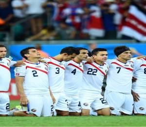 Costa Rica uzo historia en el Mundial del 2014 al clasificar a cuartos de final.