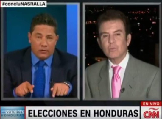 CNN a Nasralla: ¿Eres un títere de Mel Zelaya?