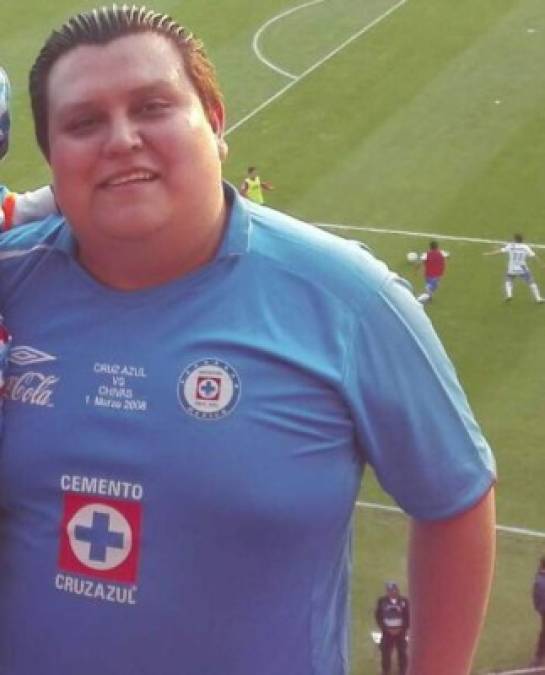 Uriel López era seguidor del club Cruz Azul de la Liga de México. Lamentablemente murió la tarde del domingo a causa del coronavirus.