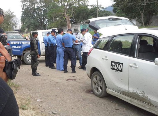 Dentro de baúl hallan ejecutado a taxista en San Pedro Sula