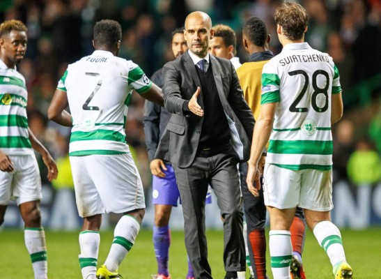 El Celtic sin Emilio frenó al Manchester City de Guardioa