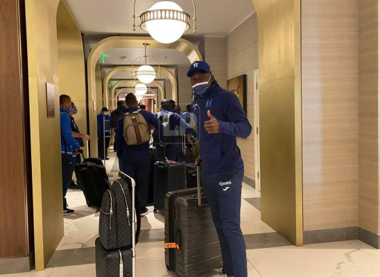 Selección de Honduras se instala en Atlanta para disputar el amistoso ante México